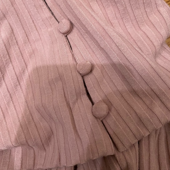 Anthropologie Ribbed Off-The-Shoulder Top - Picture 6 of 7